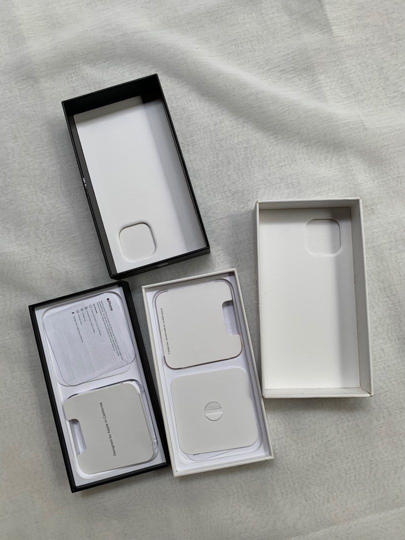 iPhone 12 & 12pro box (Category: iPhone 12 Series) located in Ligao. Submitted by luvmauve (Listing ID 1229453169, Image 3). Description: 150 each Fixed price .