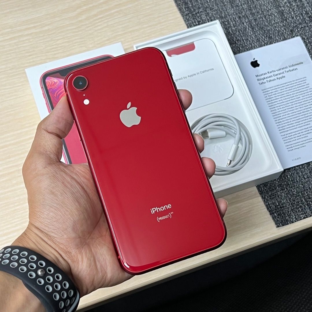 Apple iPhoneXR (PRODUCT)RED 128GB SIMフリー 【公式通販】
