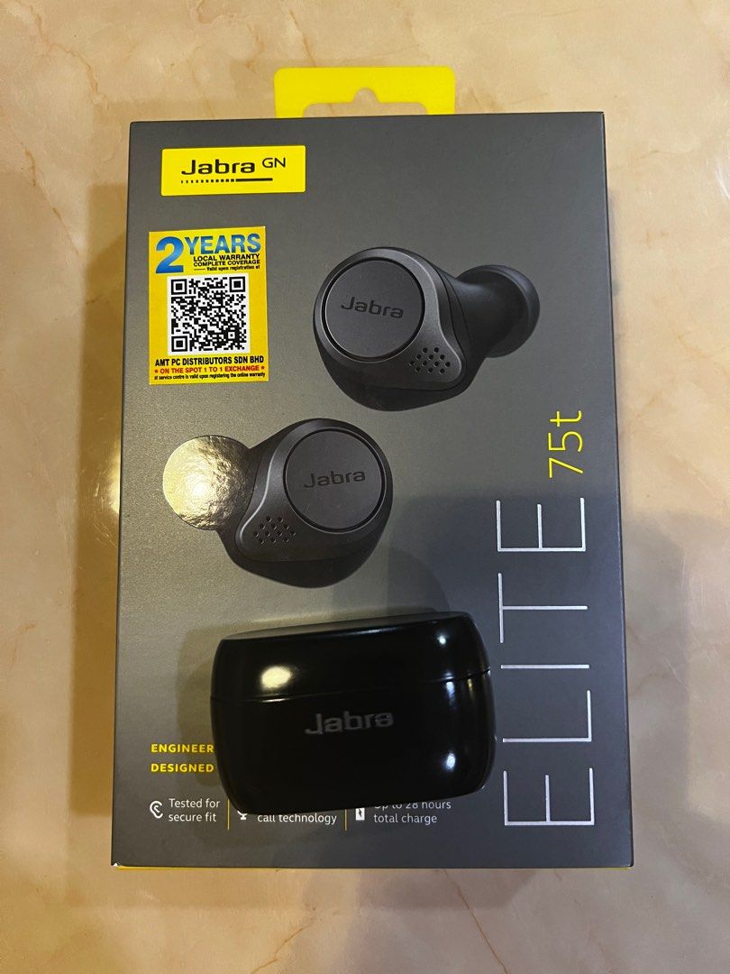 Jabra Lite 75t earbuds great for calls and music compact and