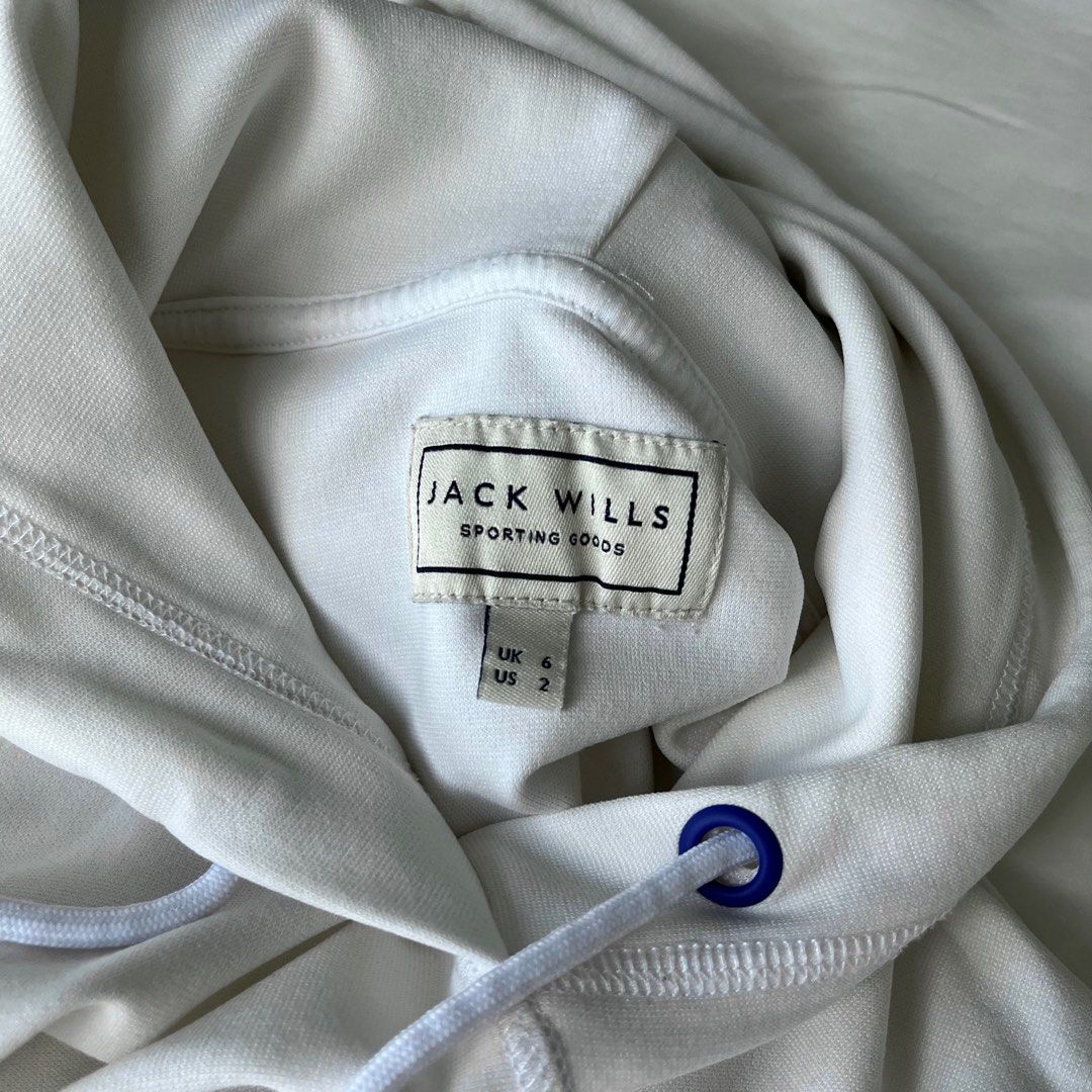 jack wills white hoodie Women s Fashion Coats Jackets and