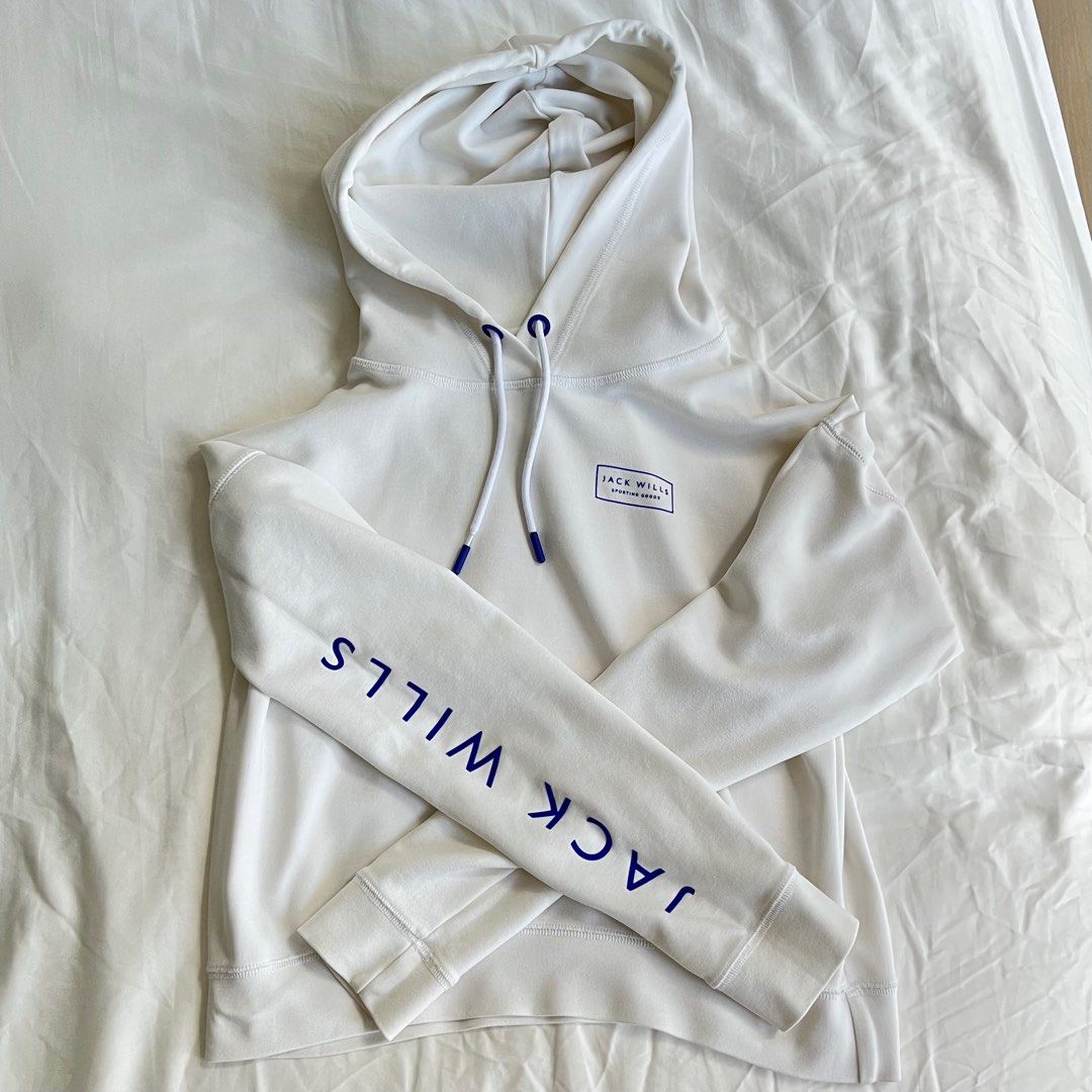 White hoodie women sale