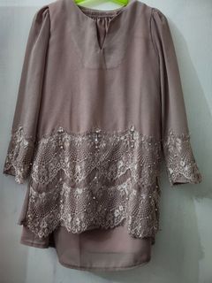 Jakel lace kids baju kurung