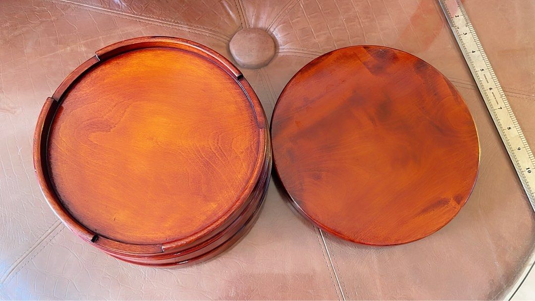 Japanese Wood Lacquer Cooked Rice, Furniture & Home Living, Kitchenware ...
