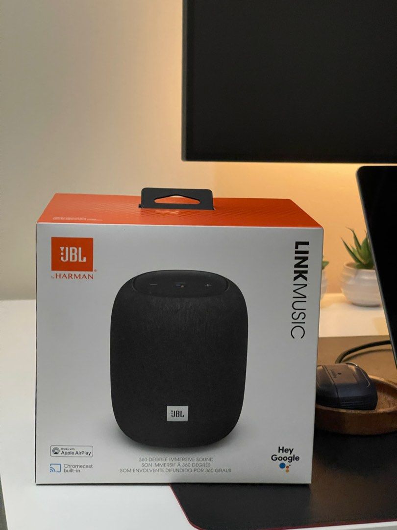 JBL Link Music Smart Speaker, Audio, Soundbars, Speakers & Amplifiers