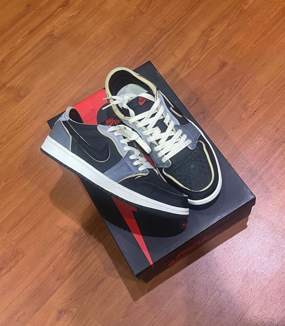 low top smoke grey jordan 1