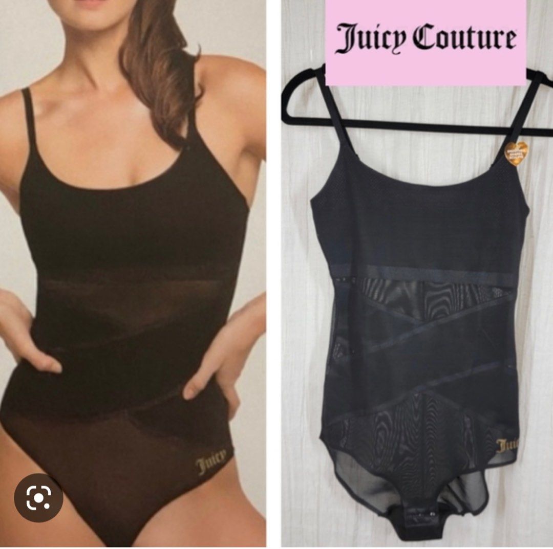 Juicy Couture Black Mesh Bodysuit