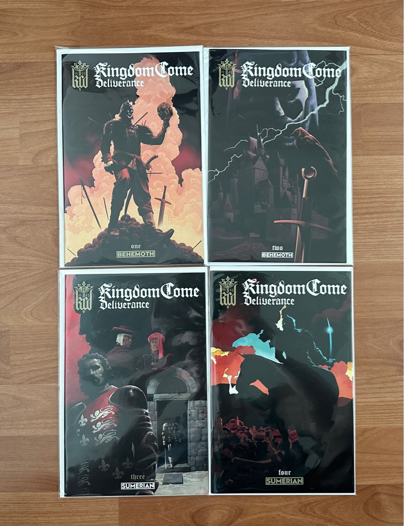 KINGDOM COME DELIVERANCE 14 COMPLETE SET BEHEMOTH COMICS 2022