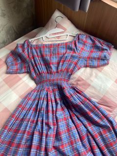 Korean Mididress Oxford