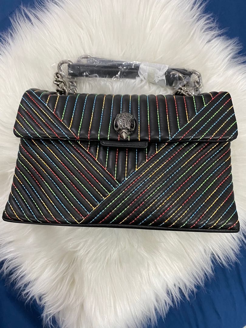Kurt geiger rainbow stitch outlet bag