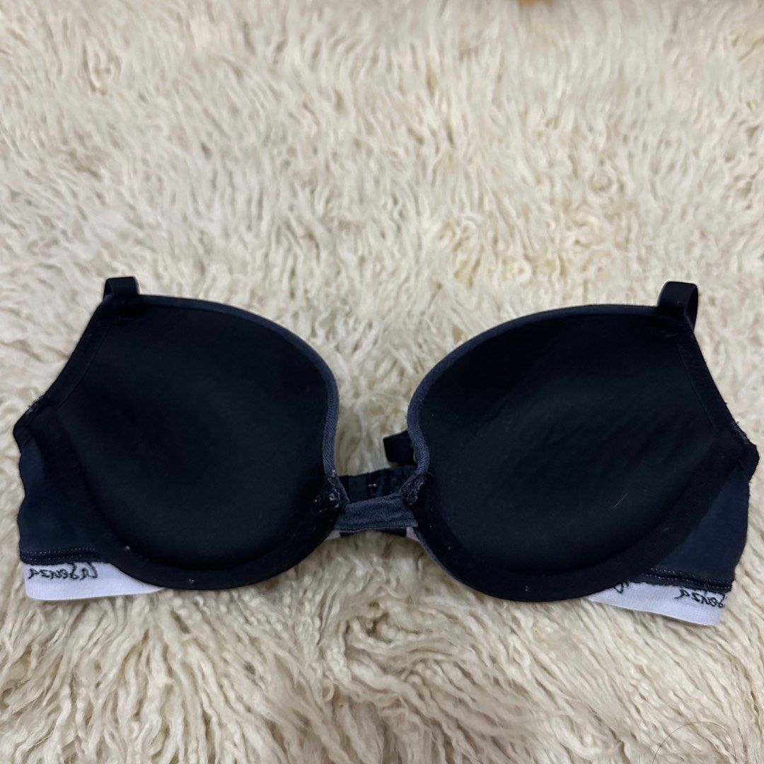 La Senza Racerback Bra 32D on tag Sister Size: 34C Wired Normal padding  With minimal issue, see pictures Front closure Php150 All items are from US  Bale, Women's Fashion, Undergarments & Loungewear
