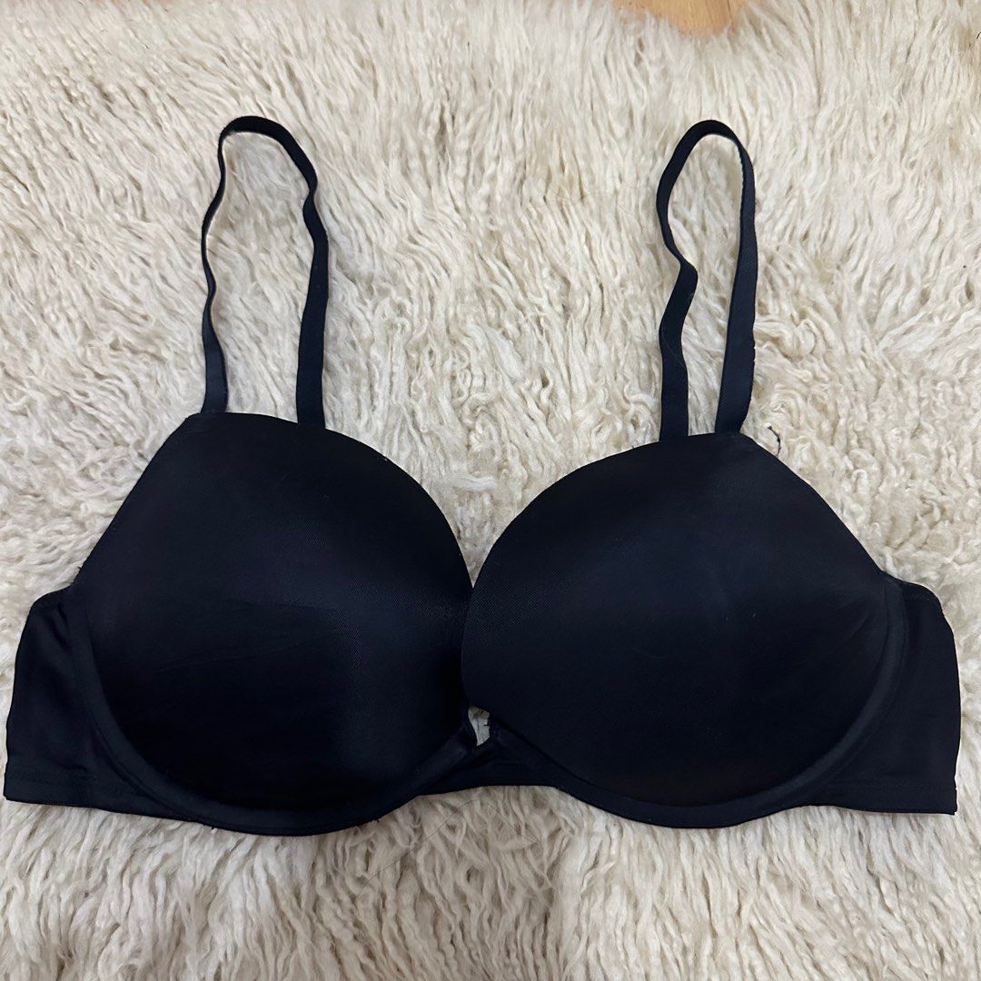 La Senza REMIX 36C on tag Sister Size: 34D, 38B Integrated push up cups  Microfiber cups with underwire for support Microfiber wings Adjustable bra