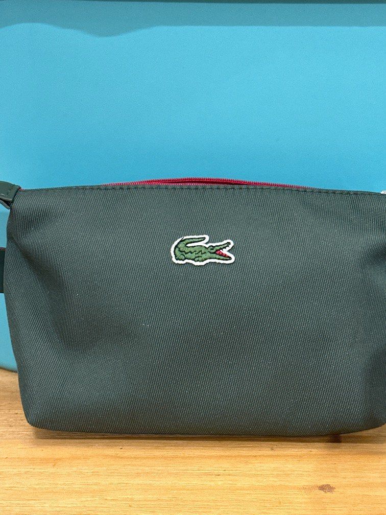 Lacoste Toiletry bag, Men's Fashion, Bags, Belt bags, Clutches and
