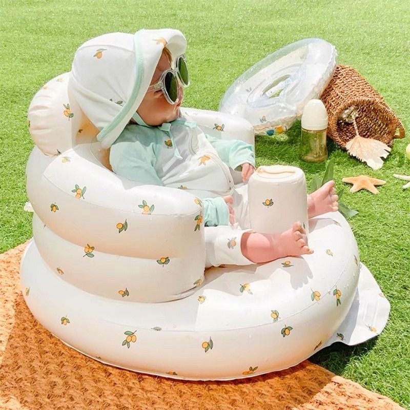 Learning Sofa Inflatable Baby Chair Sofa Training Seat Baby Seat Bath Chair