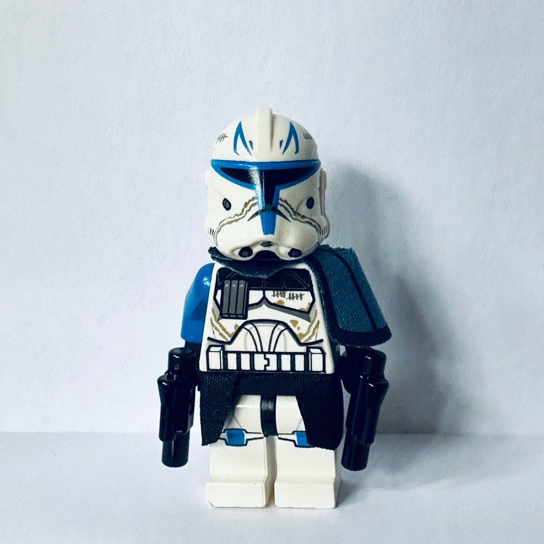 LEGO Clone Trooper Captain Rex Minifig, 501st Legion (Phase 2