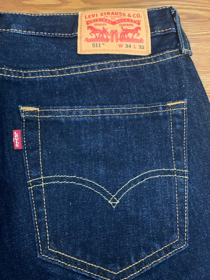 Levi'S 511 Slim Fit Jeans Levis Original, Men'S Fashion, Bottoms, Jeans On  Carousell