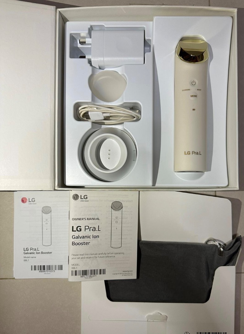 LG Pra L Galvanic Ion Booster, Beauty & Personal Care, Face, Face Care