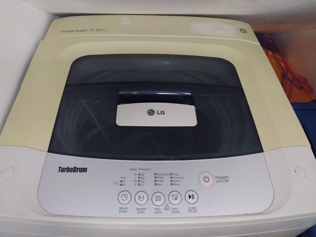LG Turbo Drum Washing Machine, TV & Home Appliances, Washing Machines