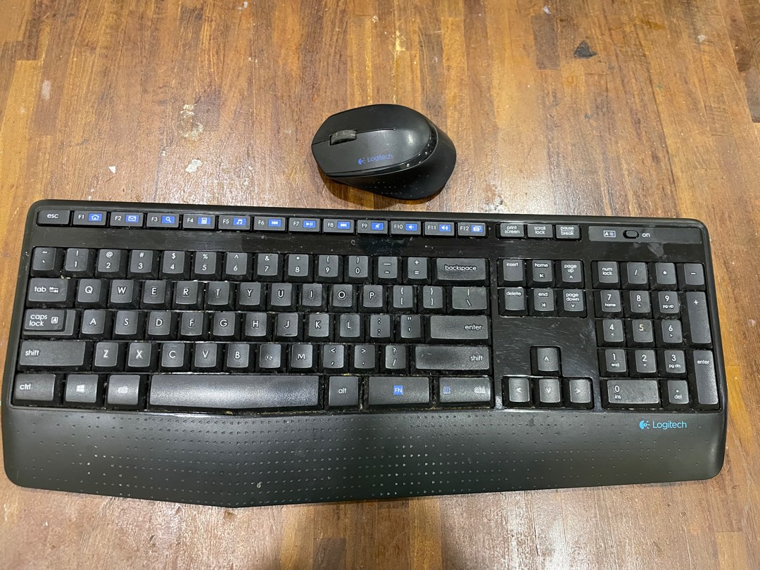 Logitech Keyboard and Mouse M275 K345, Computers & Tech, Parts & Accessories, Keyboard on Carousell