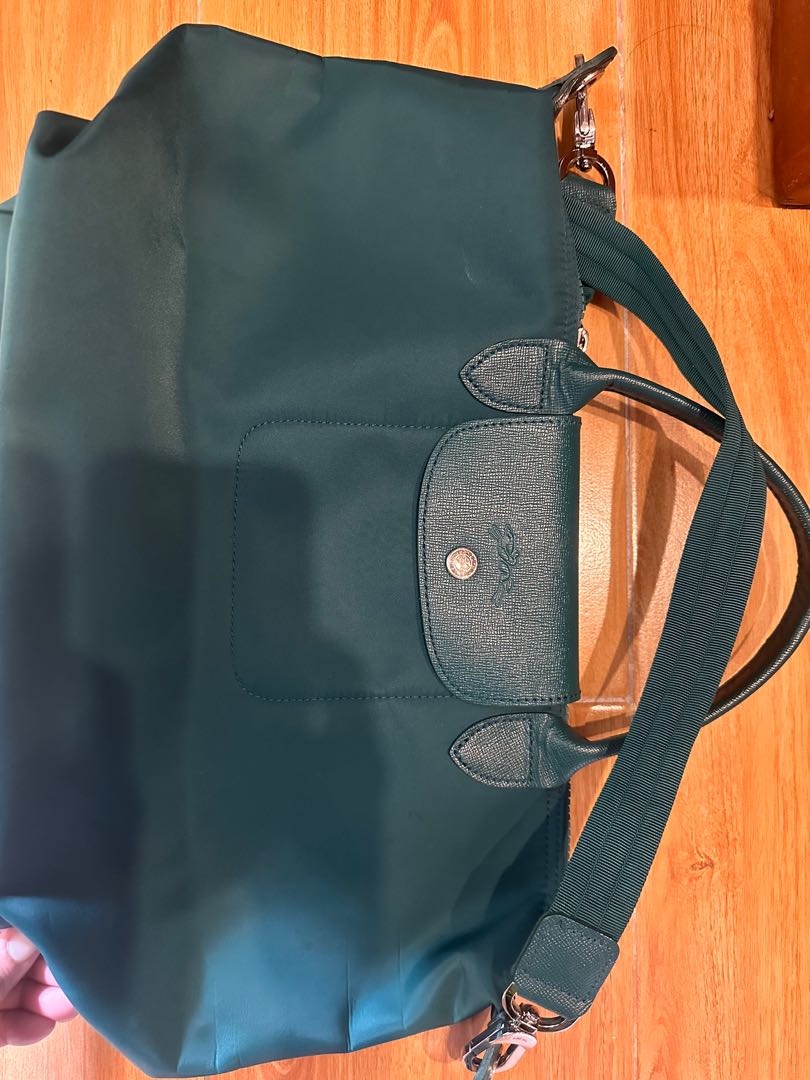 Longchamp green on Carousell