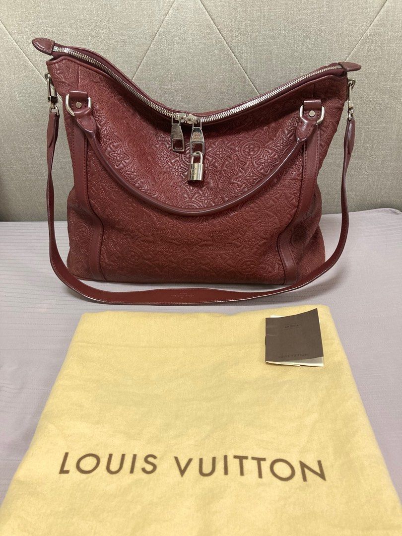 Louis Vuitton Ixia Antheia Shoulder Bag (Authentic Pre-Owned) Leather Brown