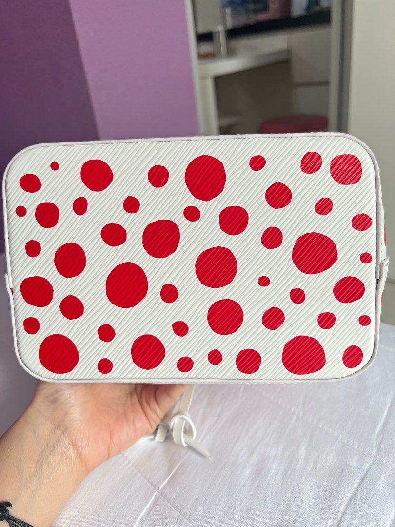 Louis Vuitton Ltd. Ed. yayoi Kusama 2023 Neonoe Bb in Red