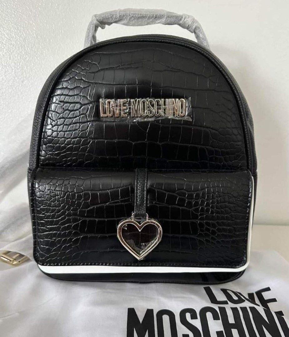 Love Moschino Backpack Women s Fashion Bags Wallets Backpacks on Carousell
