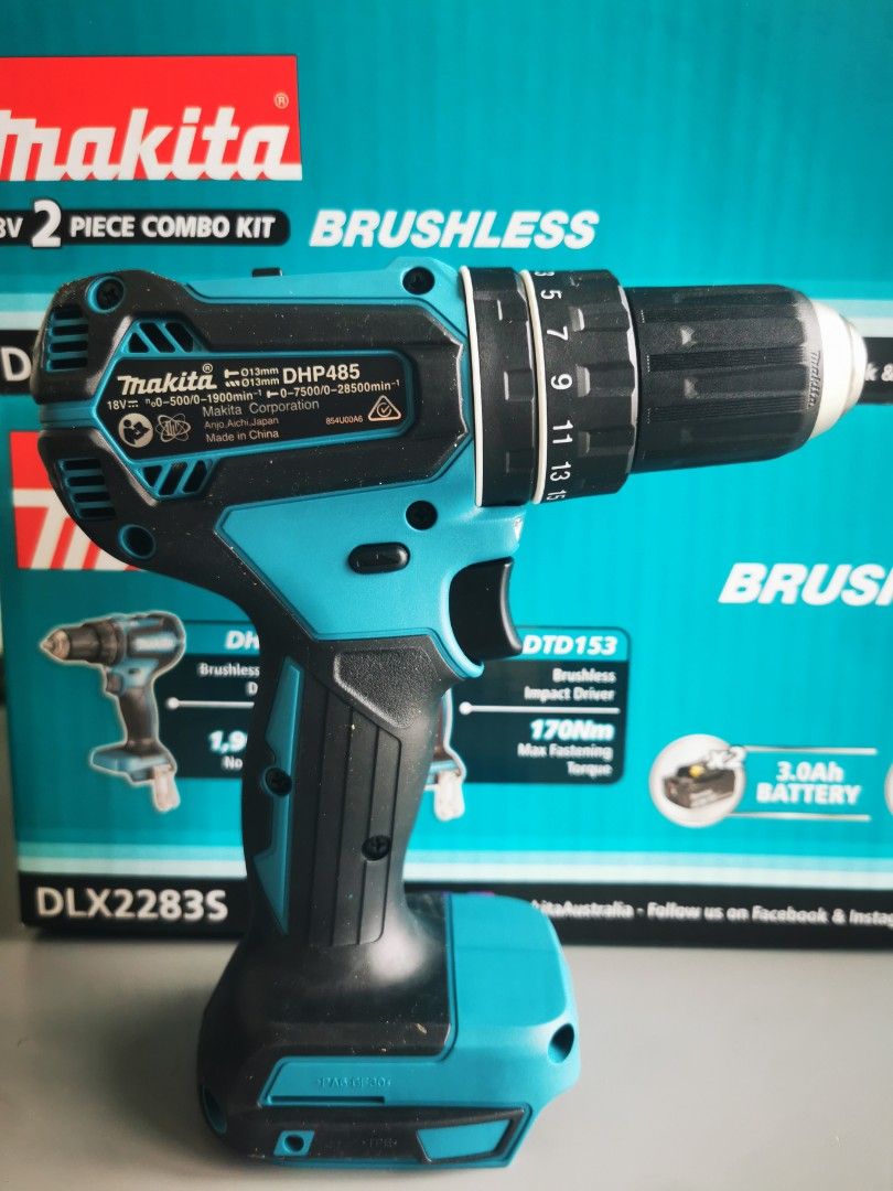 Makita shop dhp485 brushless