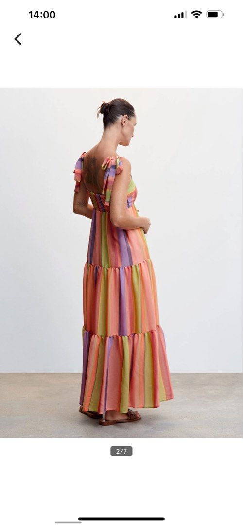 open lace back dress Sweetie Pink Denim Dress main image 0