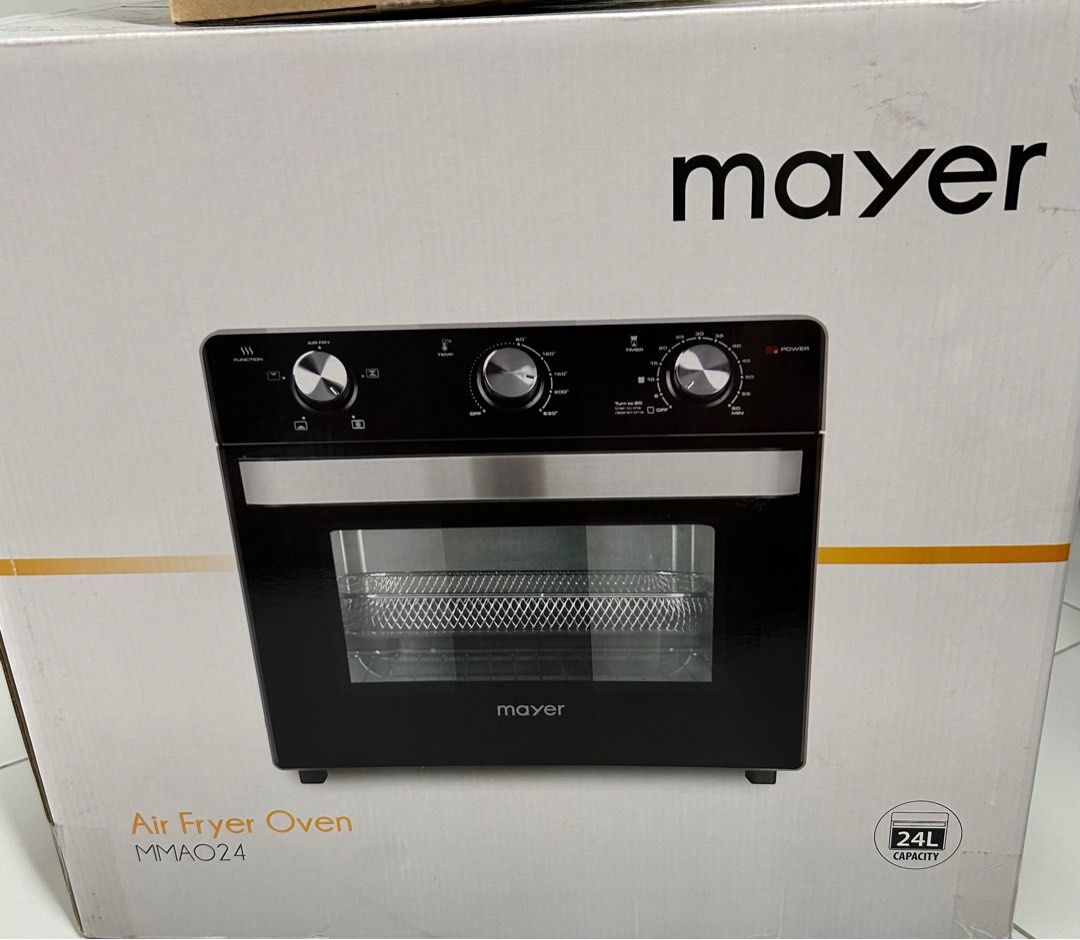 Mayer 24l air fryer oven mmao24, TV & Home Appliances, Kitchen