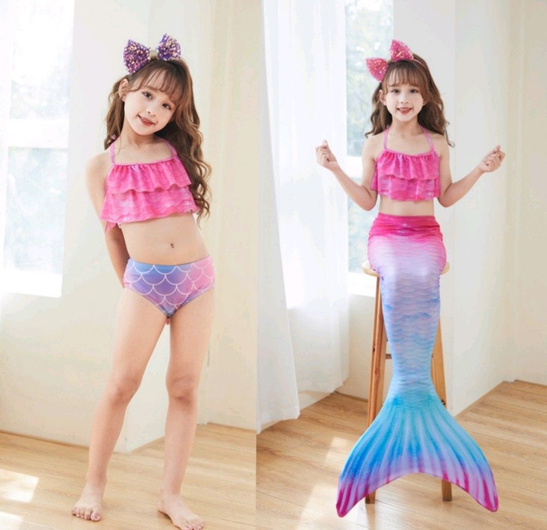 Kids store mermaid swimsuit