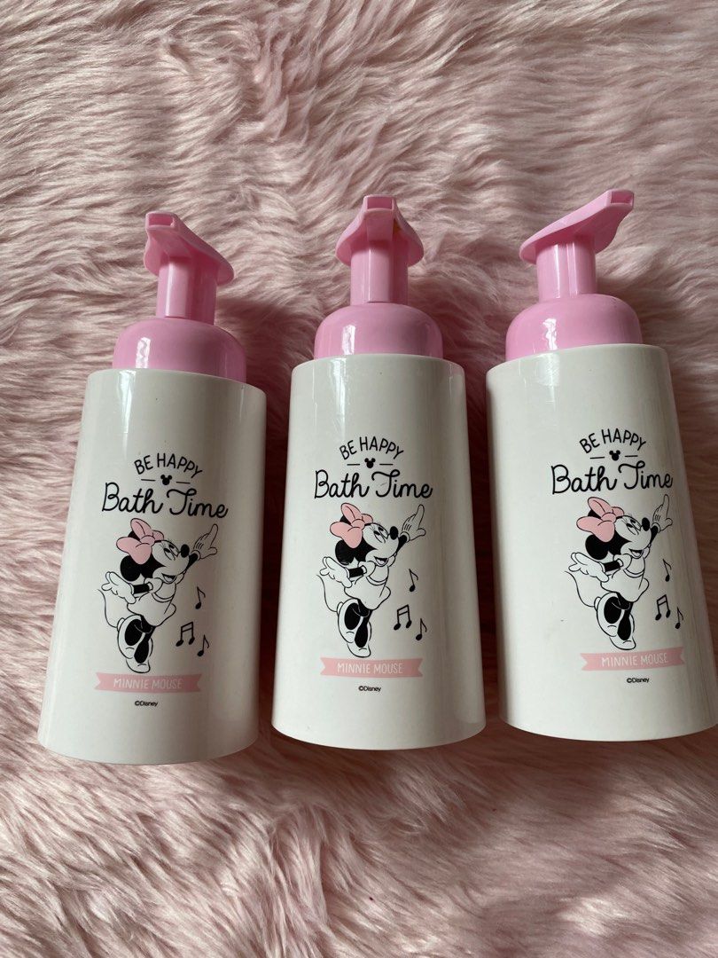 Minnie mouse ( Bath time Pump bottle ) on Carousell