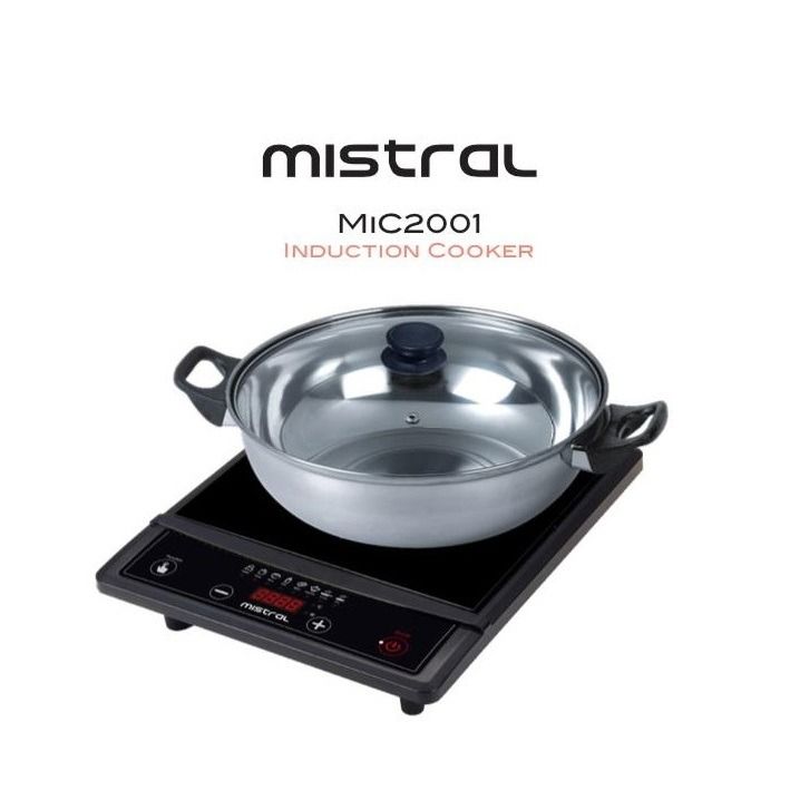 Mistral 2000W Induction Cooker MIC2001 TV Home Appliances Kitchen Appliances Other Kitchen Appliances on Carousell