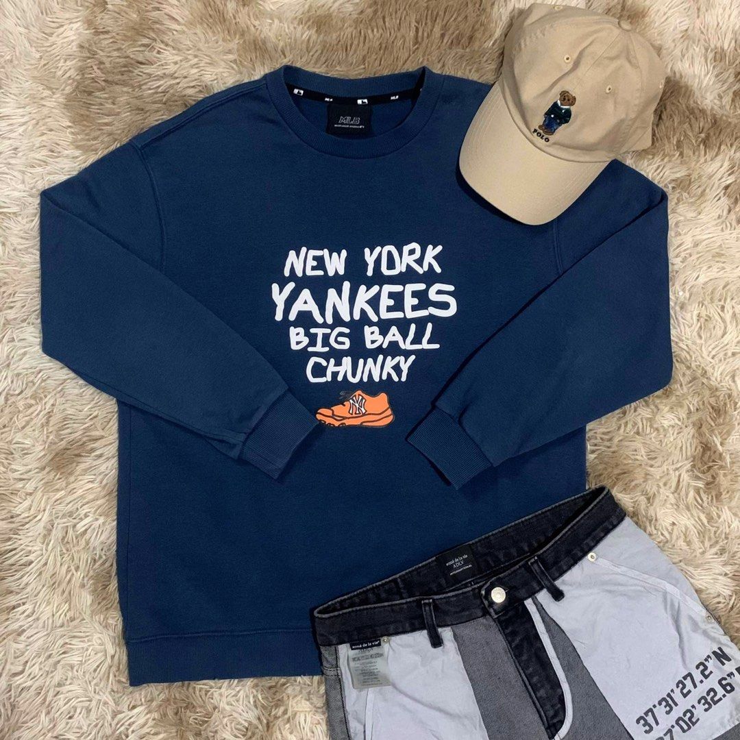 Ralph Lauren Yankees Sweatshirt, Men's Fashion, Tops & Sets, Tshirts & Polo  Shirts on Carousell