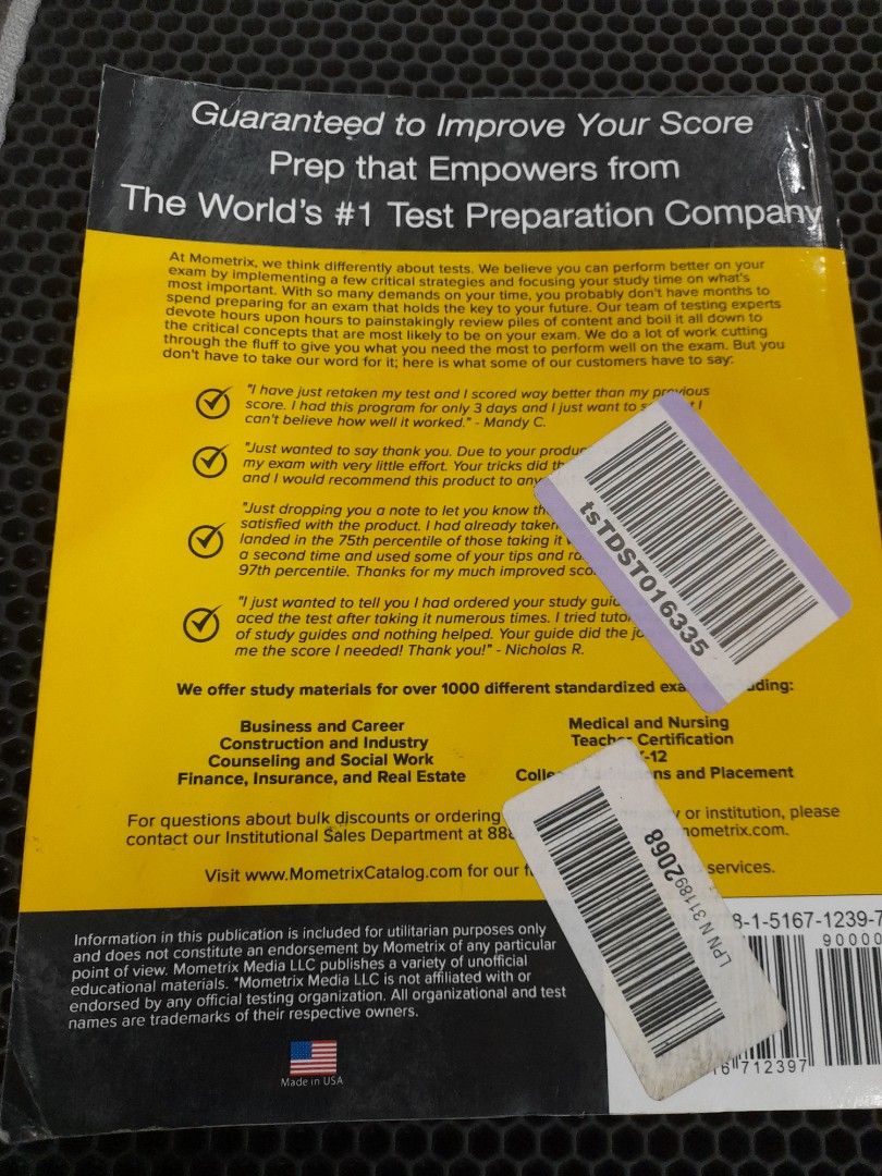 Mometrix Test Preparation Ged 2020 2021, Hobbies & Toys, Books