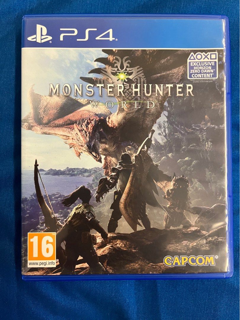 Monster hunter world ps4 on sale