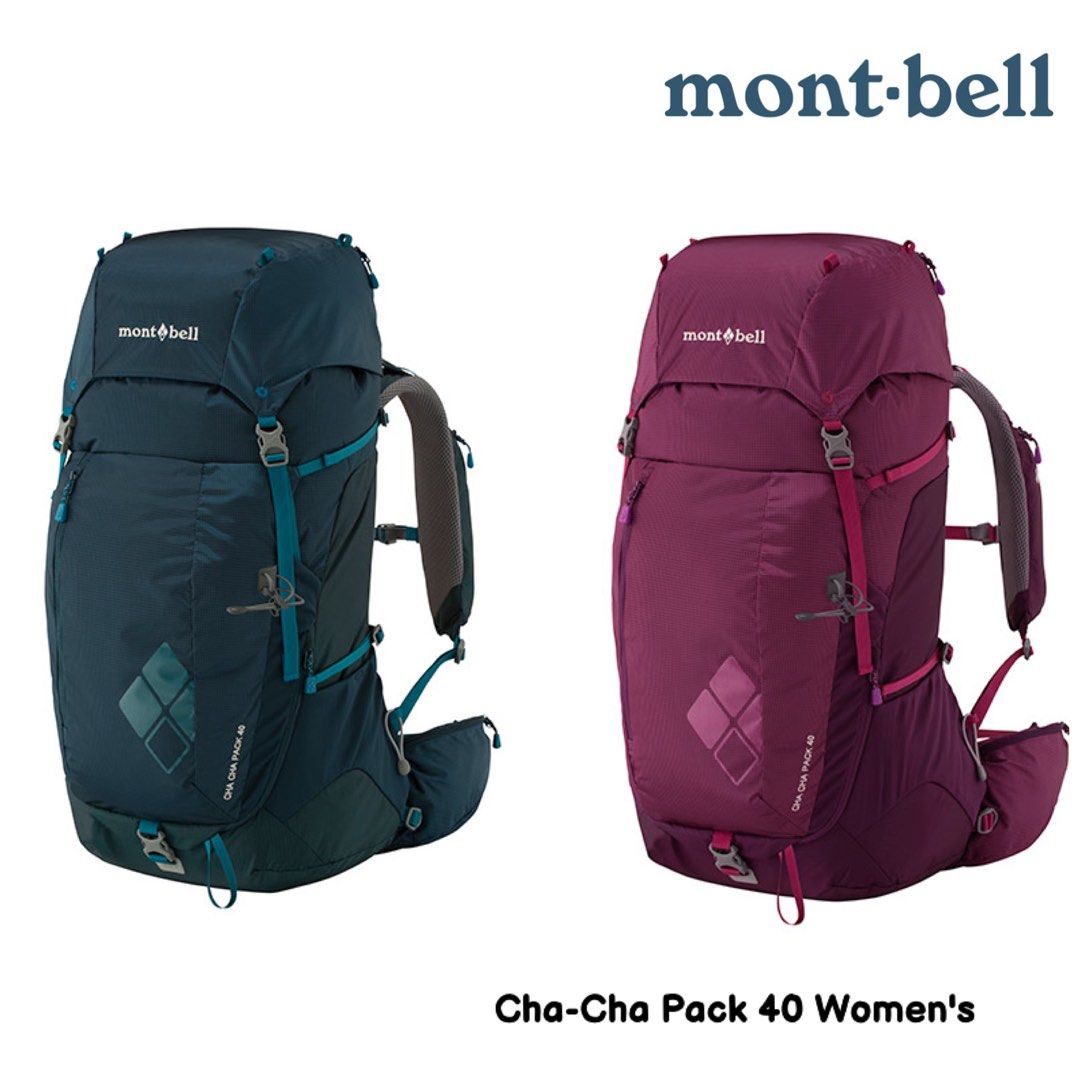 Montbell Cha-Cha Pack 40 Women's 登山露營背囊女裝40L 1133304 mont 