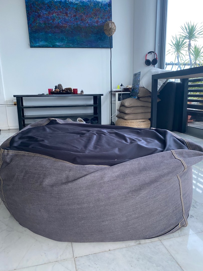 Muji bean bags x260 for both, Furniture & Home Living, Furniture