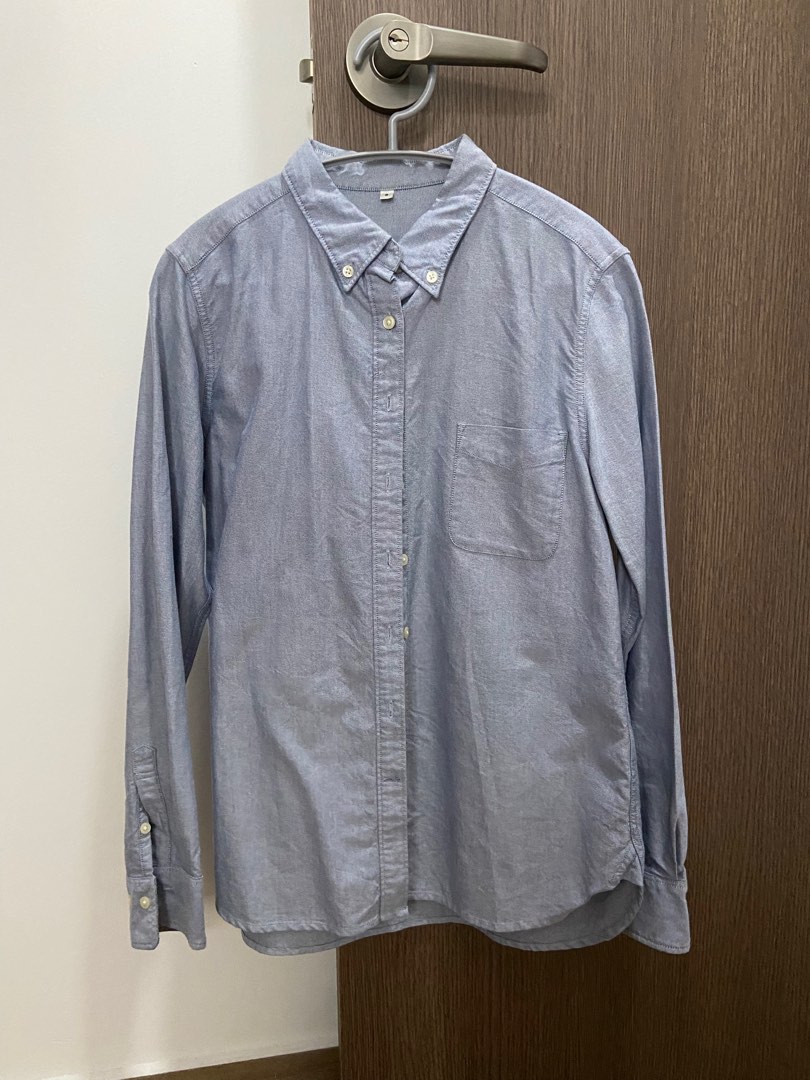 Muji Shirt, Women's Fashion, Tops, Shirts on Carousell