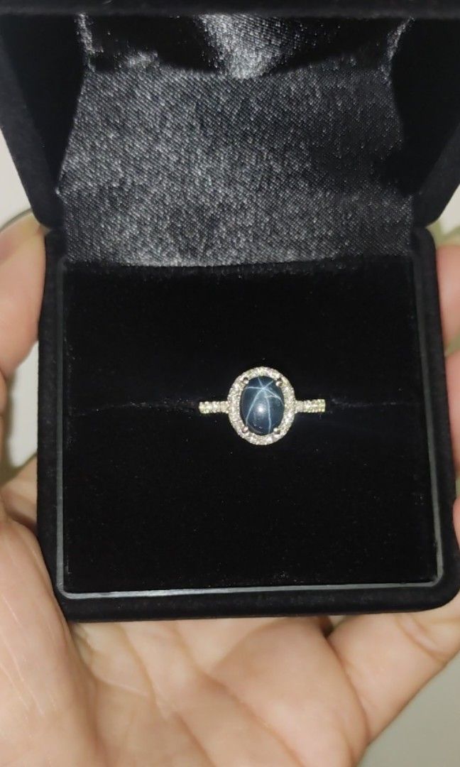 Genuine star hotsell sapphire ring