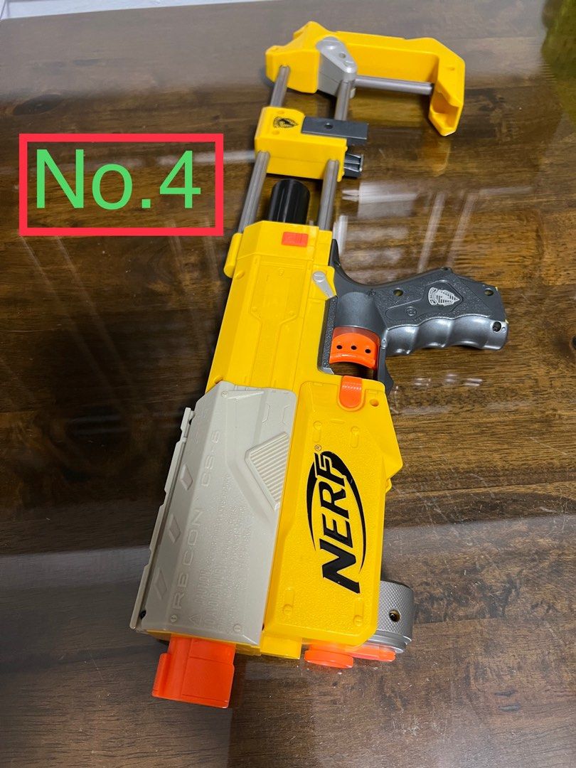 Nerf (Category: Action & Battle Toys) located in Singapore. Submitted by blessed_happ (Listing ID 1229458474, Image 5). Description: Need Series Please PM for price (only for sincere buyer 🙏) Kindly let me know the no. that you are interested. No.1_ No.2_ No.3_ No.4_ No.5_ No.6_ No.7_ .