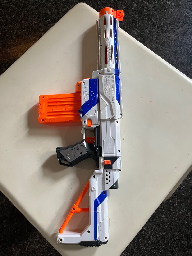 NERF Retaliator Elite Nerf RETALIATOR ELITE well used, Hobbies & Toys ...