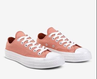 NEW ‼️ Converse Chuck 70s Ox Terra Blush/Rose Gold/White