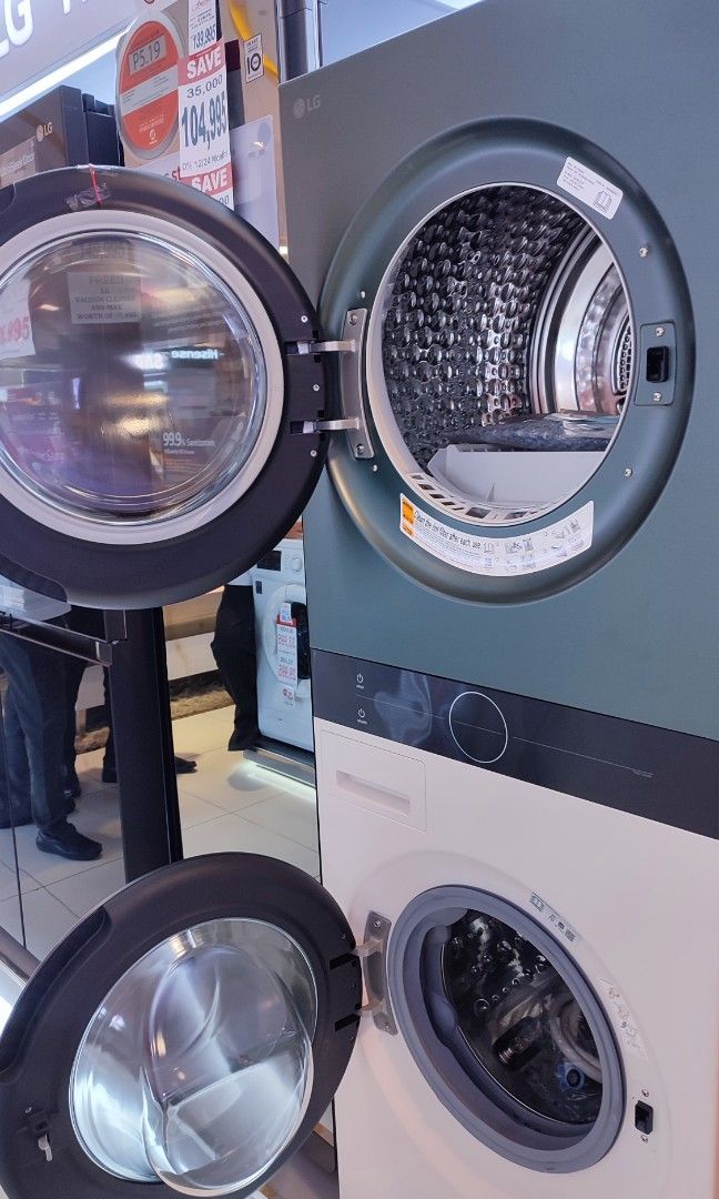 NEW LG STACKABLE WASHER AND DRYER SET on Carousell