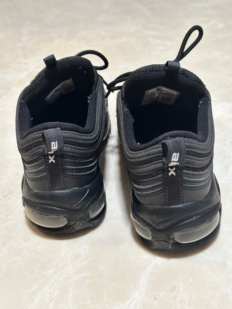 All black air discount max 97 boys