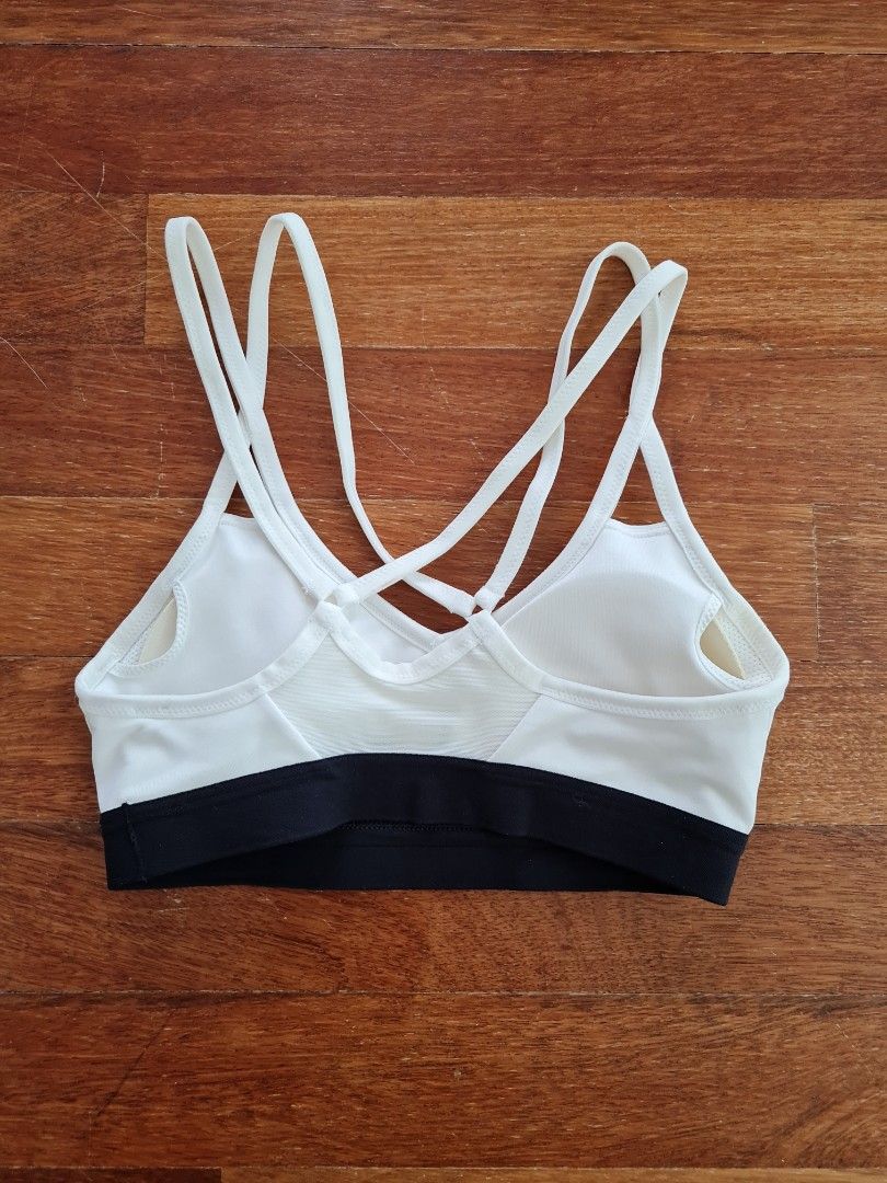 Nike triangle sports bra sales