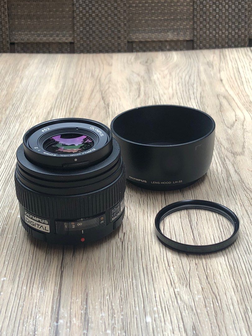 Olympus 50mm f2 macro 大43 mount, 攝影器材, 鏡頭及裝備- Carousell