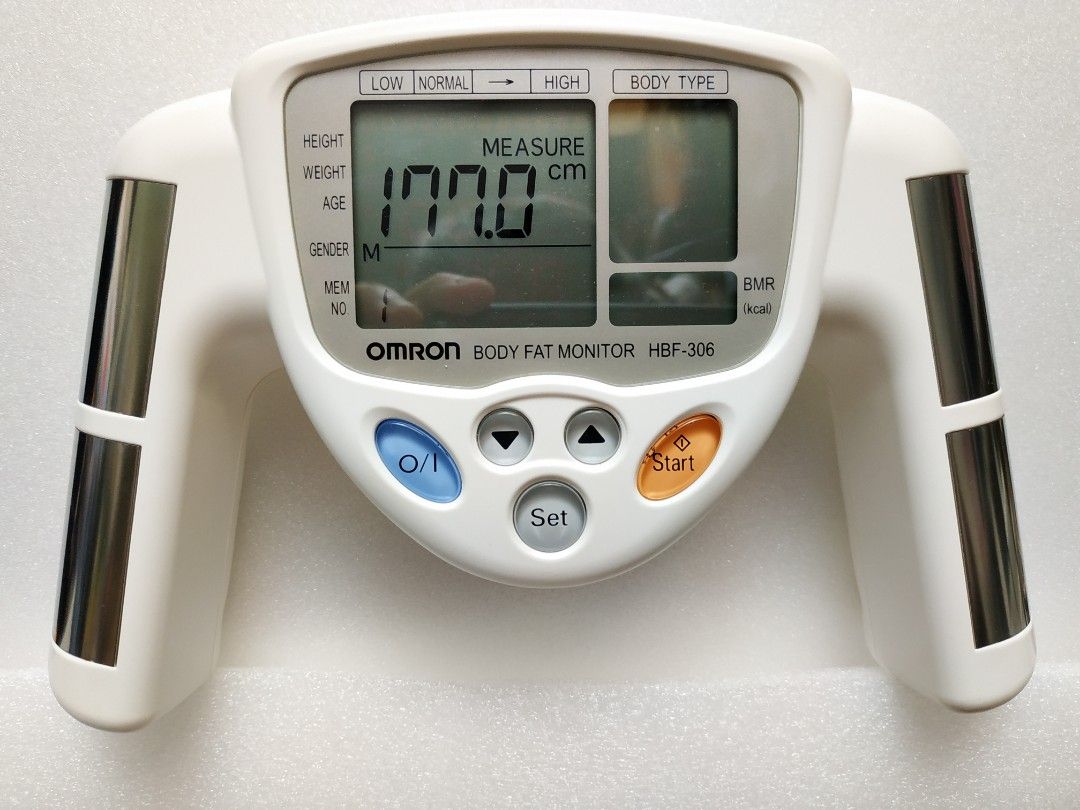 OMRON BODY FAT MONITOR - HBF-306C - health and beauty - by owner -  household sale - craigslist