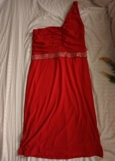 one shoulder dress