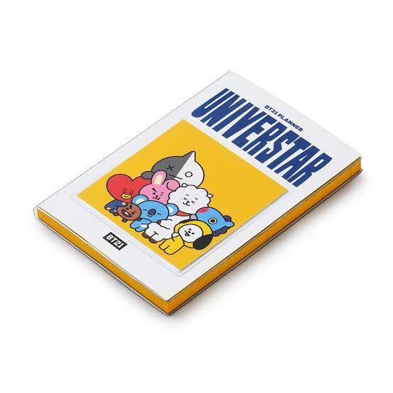 [ONHAND] BT21 BTS UNIVERSTAR PLANNER (Category: K-Wave Merchandise) located in Manila. Submitted by shoppers1999 (Listing ID 1229636085, Image 3). Description: - authentic & brand new! - SUPER CUTE IN ACTUAL! - from LINE FRIENDS KOREA .