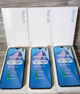 Oppo Reno 8, 5G, 8/128gb. Bnew sealed complete accessories